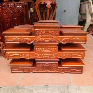 Tam sơn , tam cấp gỗ hương hàng đẹp loại 1