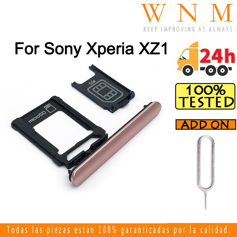 Dành Cho Sony Xperia XZ1 G8341 G8342 Hộp Đựng Thẻ MicroSD, Đầu Đọc, Khay Thẻ SIM, Khe Cắm Thẻ SIM, P