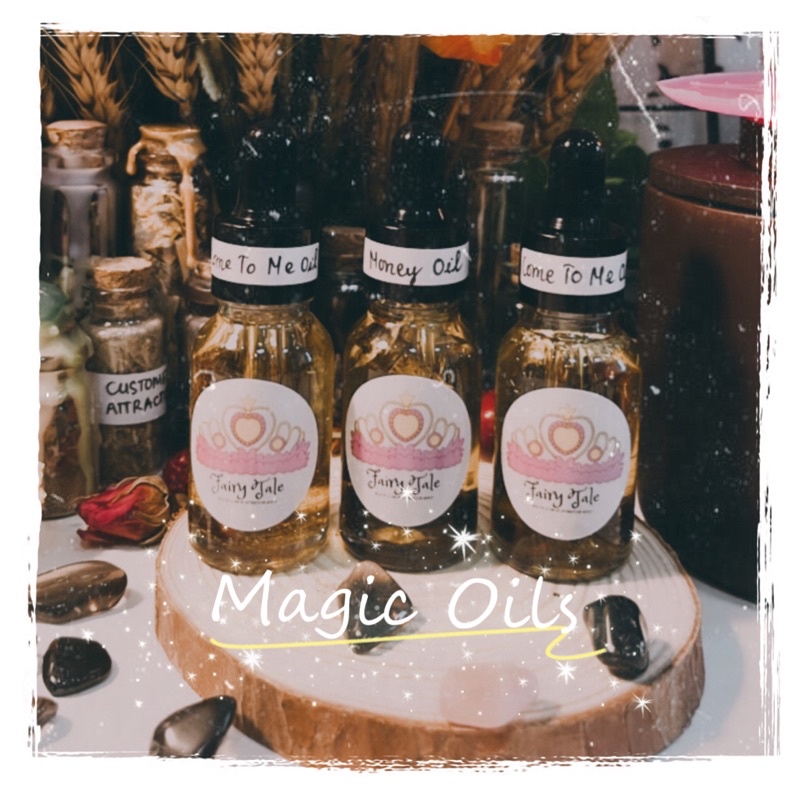 SPELL OILS | DẦU MA THUẬT GIÚP KHUẾCH ĐẠI NĂNG LƯỢNG SPELL CANDLE, SIGILS