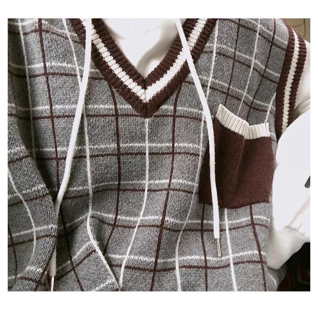Áo Ghile Hoạ Tiết Kẻ Caro Form Rộng Hot Trend Style Ulzzang Hàn Quốc (Kèm ảnh thật) | BigBuy360 - bigbuy360.vn