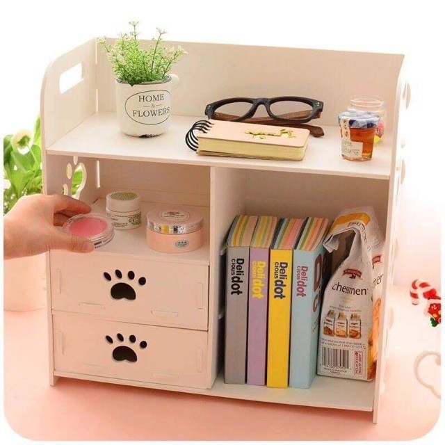 kệ mỹ phẩm gỗ chân chó loại tốt