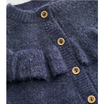 Áo cardigan xanh bé gái HM