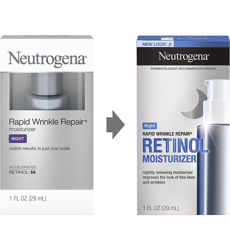 Kem dưỡng ban đêm chống lão hóa Neutrogena Rapid Wrinkle Repair Retinol Moisturizer