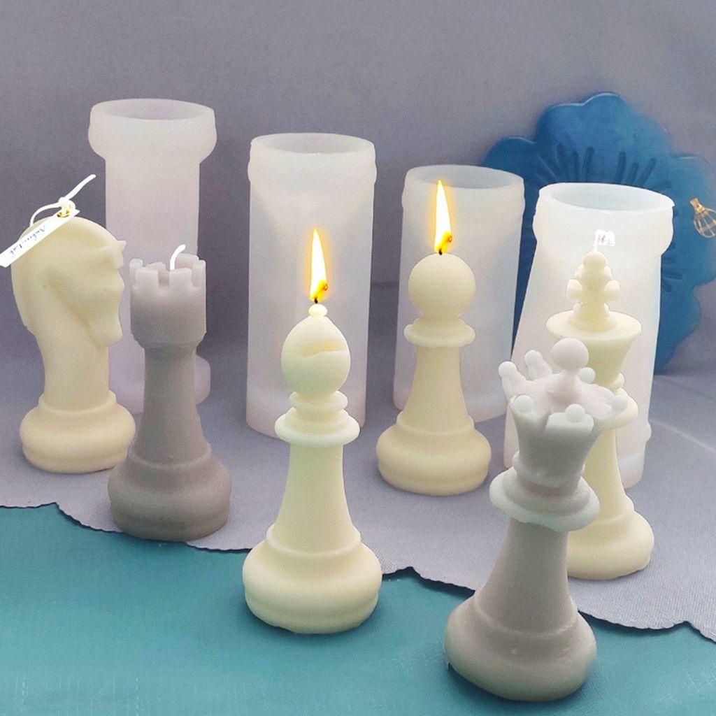 Khuôn Làm Bánh Hình Quân Cờ Vua 3D 1 Cái DIY