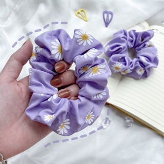 Dây cột tóc/ Scrunchies hoa cúc