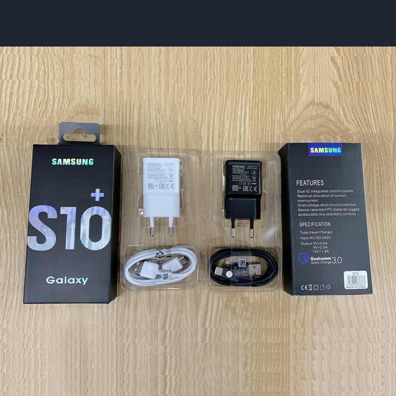 Combo Củ Sạc Và Cáp Sạc Fast Charge Samsung Phiên bản Mới 2019 Bảo Hành 1 Năm Đổi Mới Samsung S10 củ sạc Samsung