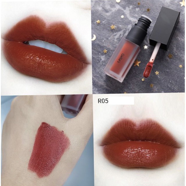 [Có sẵn] Son Kem Lì Gella's Matte Hàng Nội Địa Trung chính hãng | Thế Giới Skin Care