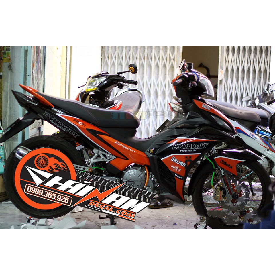 Tem Trùm Exciter 135 cam Đen