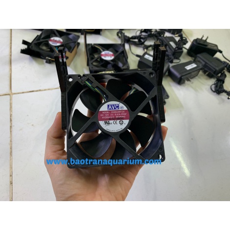 Quạt Đơn Làm Mát Nước 12v  Đã Gồm Adapter