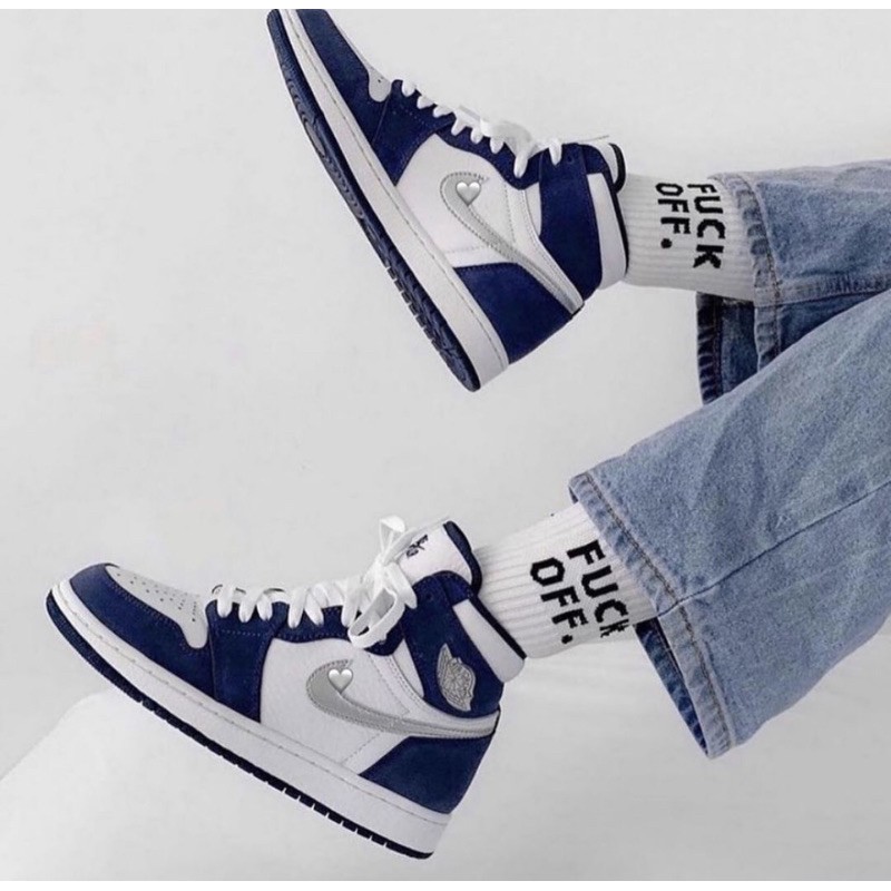 giày thể thao jordan xanh trắng