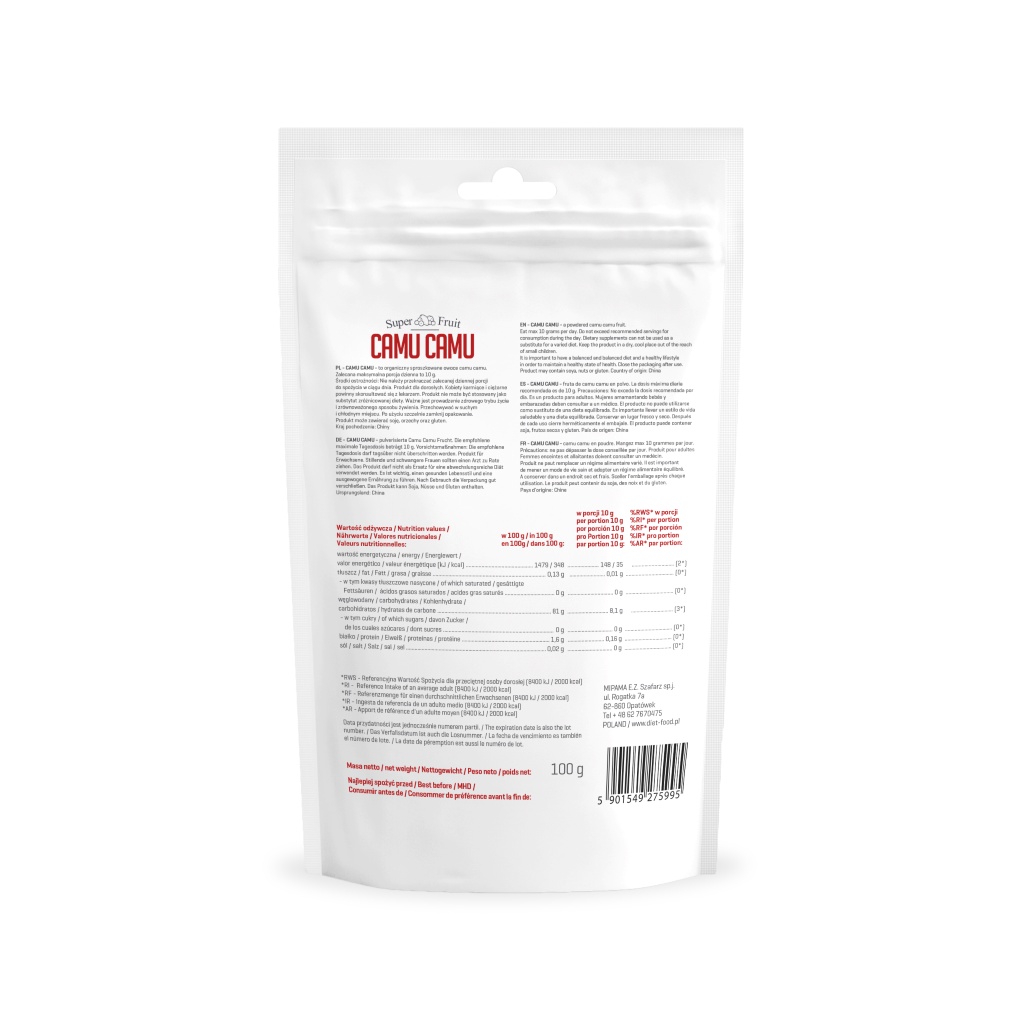 Bột Camu Camu Hữu Cơ 100g Diet Food