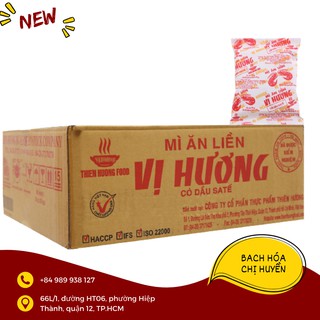 Thùng 30 gói mì giấy vị hương sa tế 70g