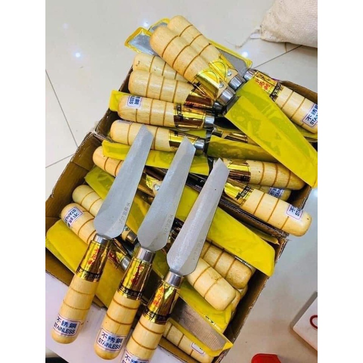 Dao cán gỗ gọt trái cây - DAO GỌT HOA QUẢ SIÊU BÉN
