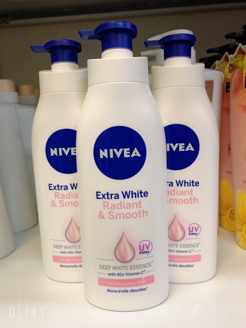 Sữa dưỡng thể dưỡng da trắng mịn Nivea (400ml) mầu hồng