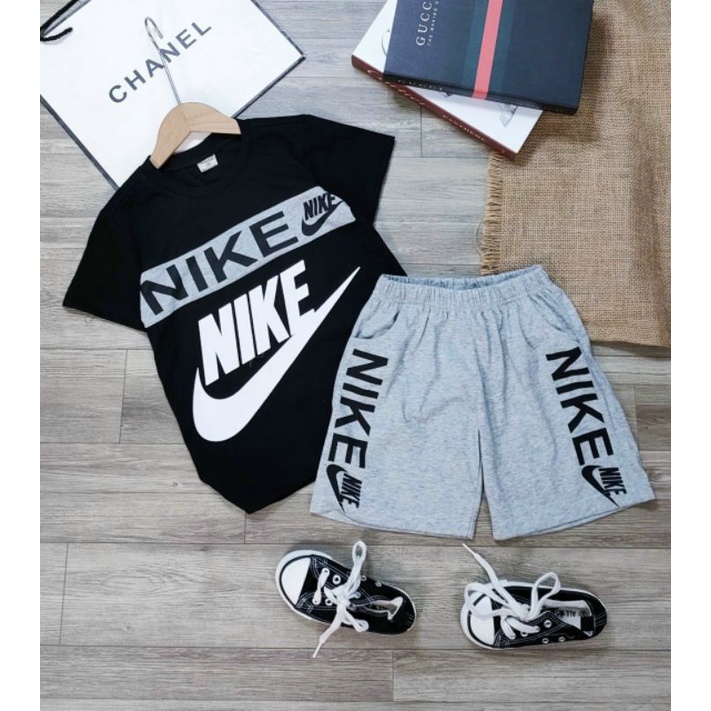 BỘ BÉ TRAI CỘC TAY SIZE ĐẠI COTTON 40-70KG