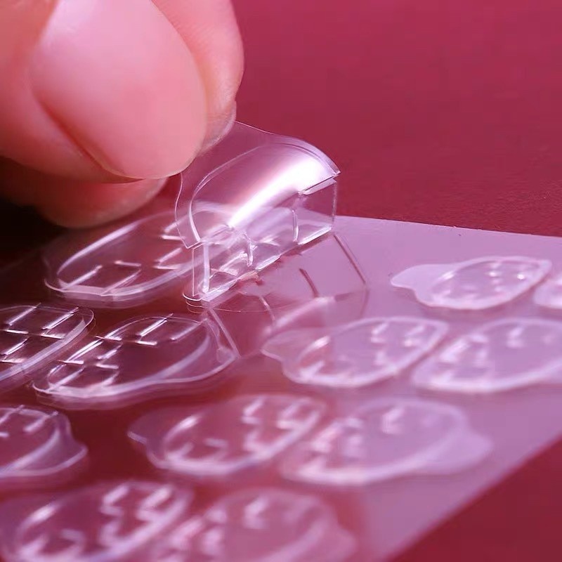 [Hàng mới về] Miếng Dán Móng Tay Giả Acrylic Hai Mặt Diy