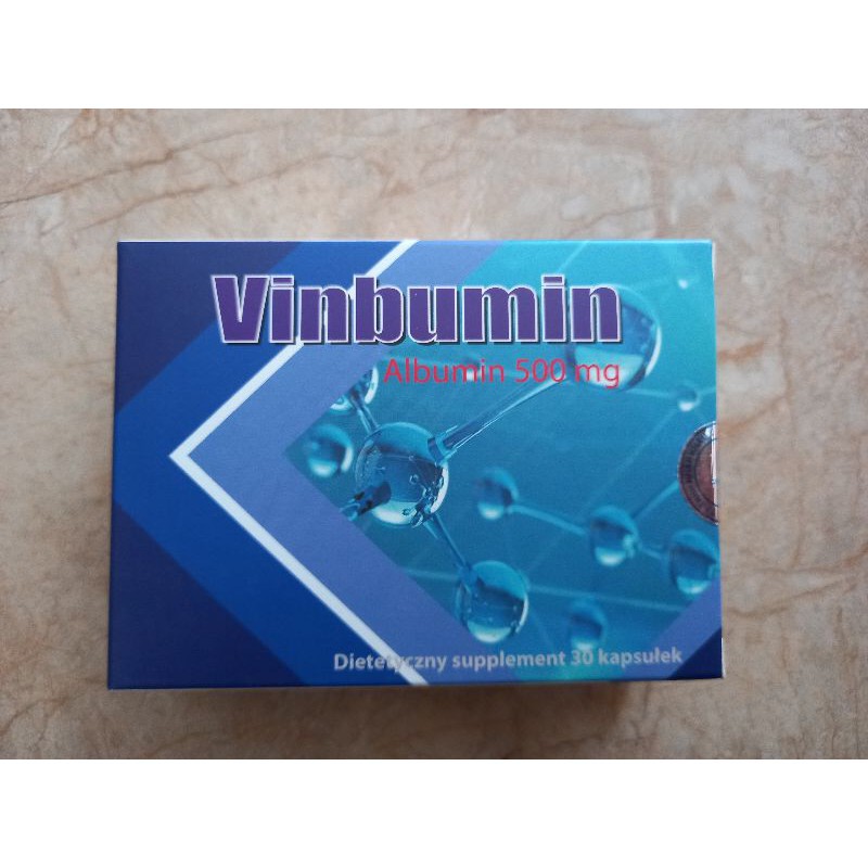[CHÍNH HÃNG ] ALBUMIN HT 500mg - Vinbumin 500mg - Tăng cường sức đề kháng cơ thể