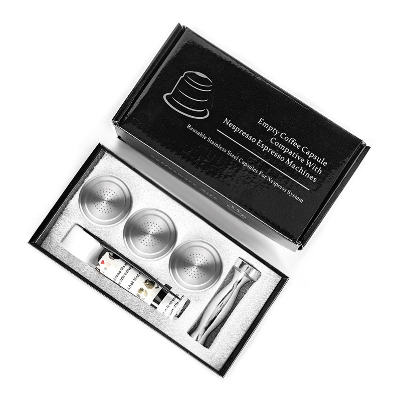 Bộ sản phẩm viên nén cà phê bằng thép không gỉ chất lượng cao nhiều tuỳ chọn