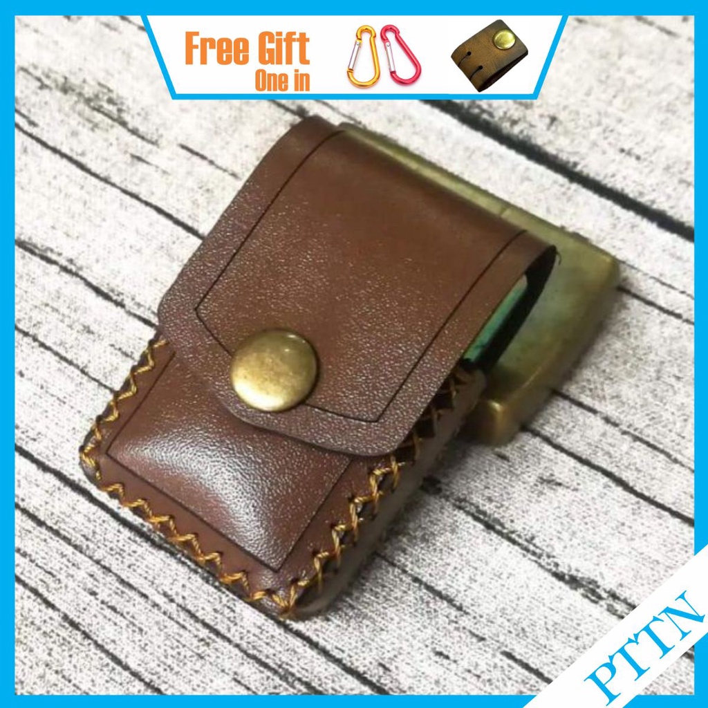 [PTTN] Bao zippo da bò handmade - ZP225