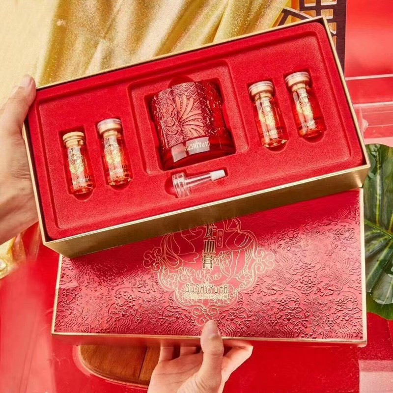 Bộ dưỡng da 5 món hộp đỏ Gushita