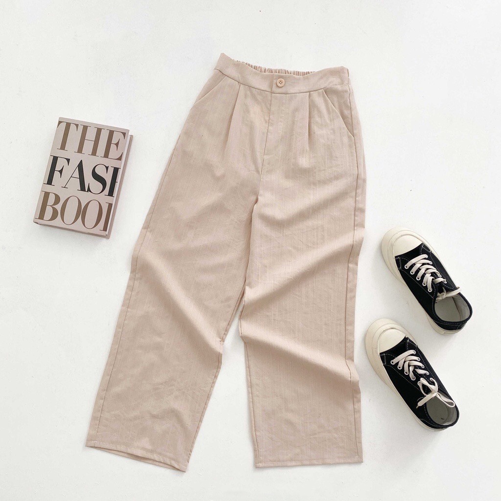 Quần đũi 313 FM Style dáng suông lưng chun sau thoáng mát phù hợp đi làm đi học dễ phối đồ  I Fm Style Online  220315504