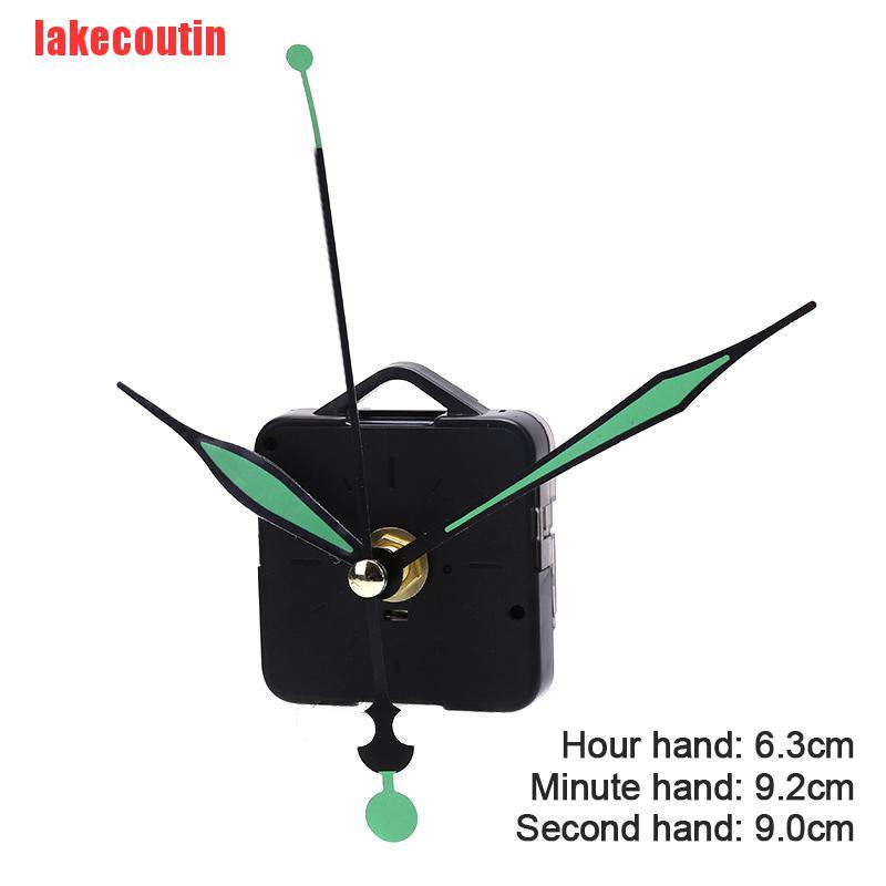 {lakecoutin}1 Silent Quartz Clock Movement Mechanism DIY Kit Battery Powered Hand Tool UQX