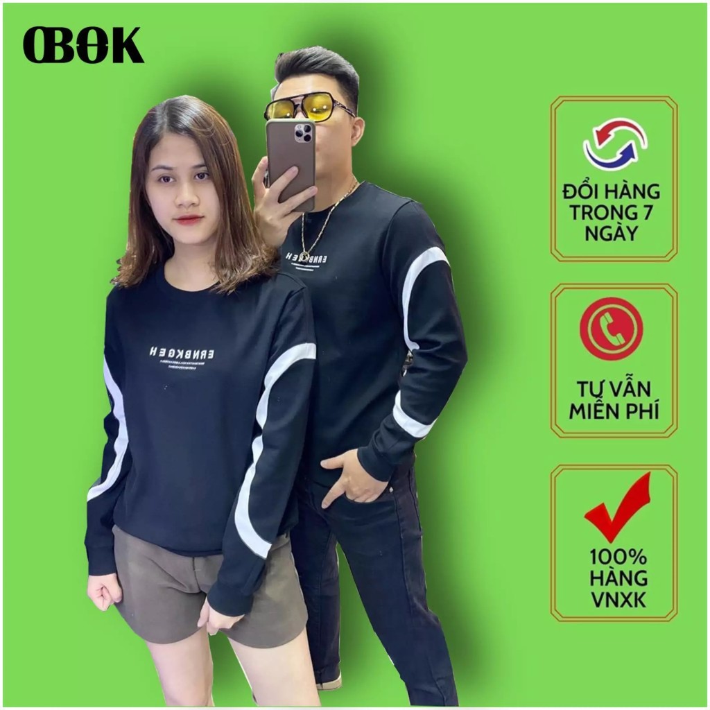 Áo Thun Nam Cổ Tròn OBOKFASHION, Áo Phông Nam Dài Tay, Chất Vải Cotton, Mềm Mại, Cao Cấp ATD22 | BigBuy360 - bigbuy360.vn