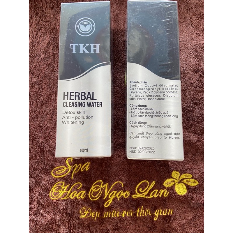 Sữa rửa mặt tự tạo bọt Herbal TKH