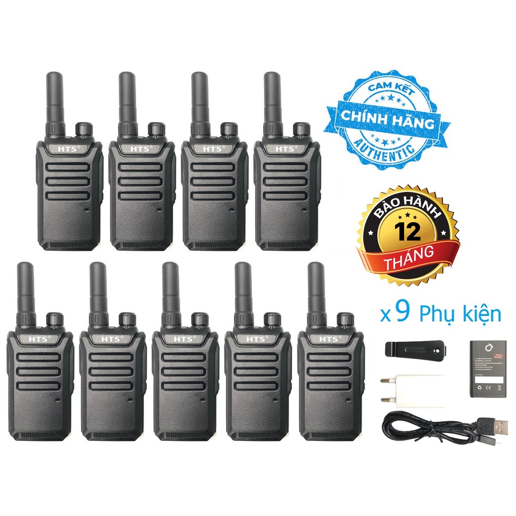 Bộ 09 Bộ đàm Mini HTS GP600 / GP-600