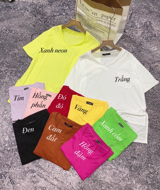 Áo thun giấy FOMR RỘNG TAY NGẮN XẺ TÀ CỔ TIM | BigBuy360 - bigbuy360.vn