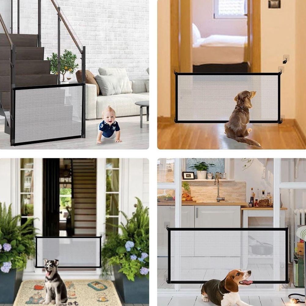 Pinou Lưới Chắn Cầu Thang Gấp Gọn Bảo Vệ An Toàn Cho Bé Sơ Sinh