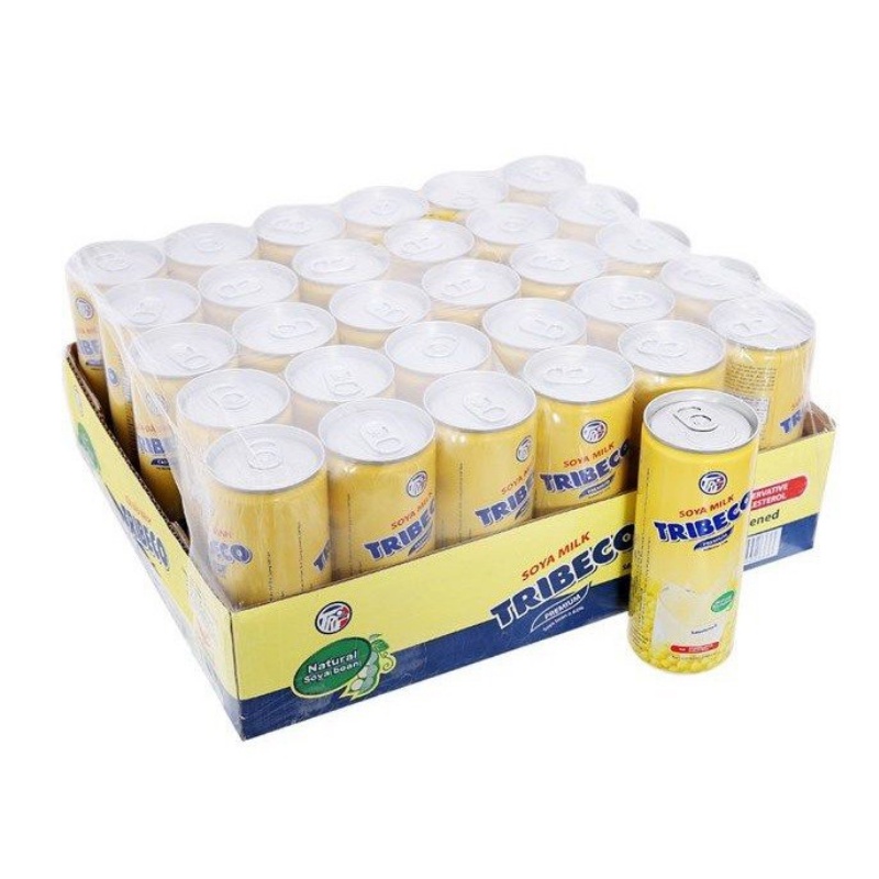 Sữa Đậu Nành TRIBECO Lon Thùng 24 Lon