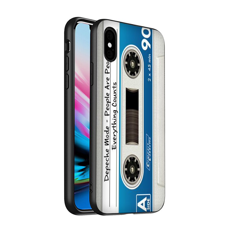 Ốp Điện Thoại Silicon Tpu Mềm Hình Băng Cassette Cổ Điển H10 Cho Iphone 11 12 Pro Mini Xs Max X Xr