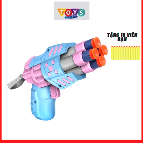 Súng đồ chơi bắn đạn xốp, đồ chơi cho bé chơi ngoài trời.
