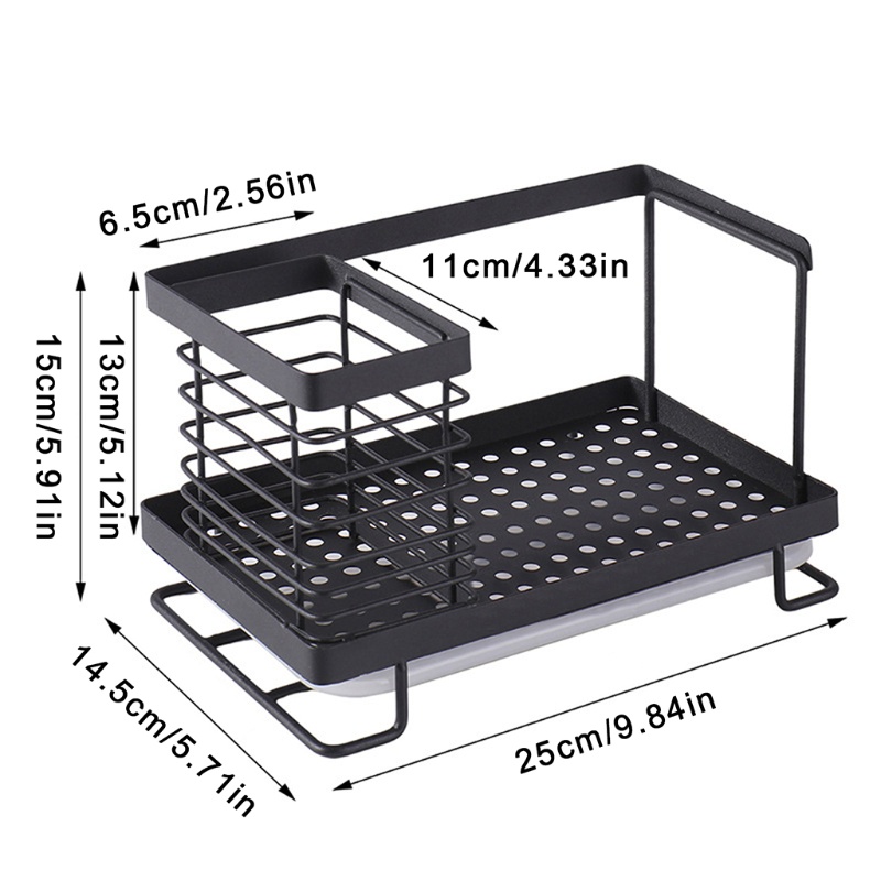 Giá Úp Chén Đĩa Ráo Nước Bằng Thép Không Gỉ Siêu Bền Chịu Tải Nặng Chống Biến Dạng Cho Nhà Bếp
