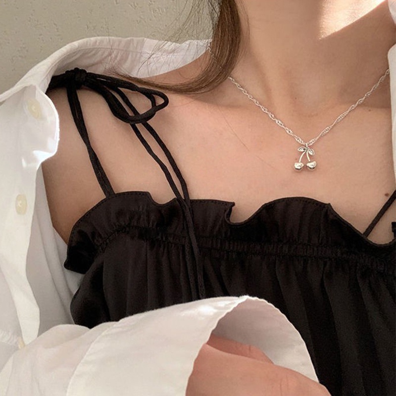 Vòng cổ Mặt Trái Cherry Thời Trang Dành Cho Nữ