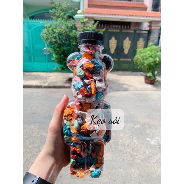 [Freeship ] KẸO SỎI - NHỘNG SOCOLA (NHIỀU MẪU HŨ PET LỰA CHỌN ) 500Gr