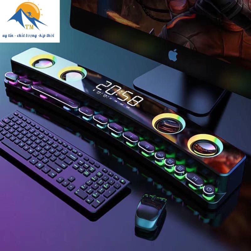 Loa thông minh Soaiy SH39 LED RGB quang phổ màu cực chất âm thanh sống động