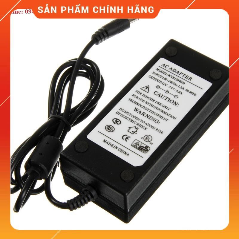 Adapter 12V 4A cho đầu ghi hình Camera dailyphukien