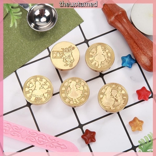 Retro Envelope Various Patterns Sealing Wax Copper Stamp DIY Custom Supply