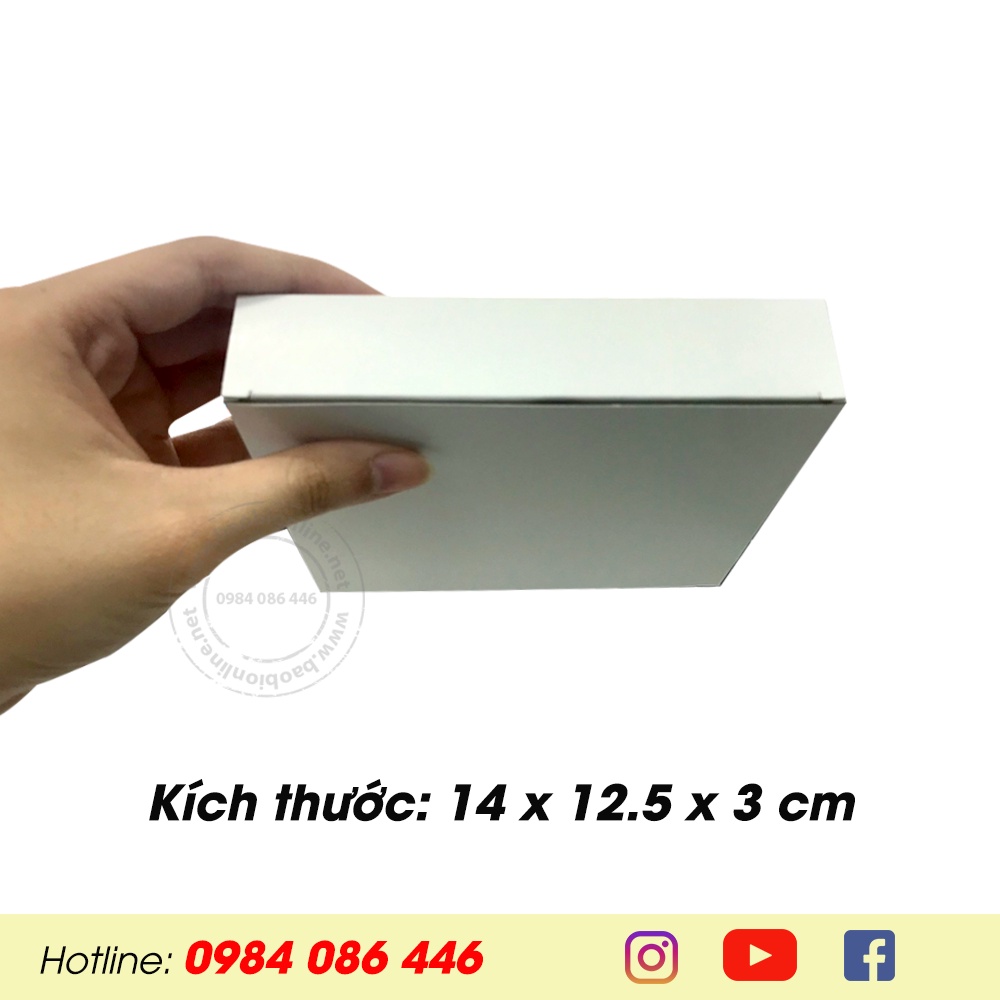 HỘP GIẤY DUPLEX ĐỰNG VÍ NAM | HỘP GIẤY KHÔNG IN CÓ SẴN - BAOBIONLINE
