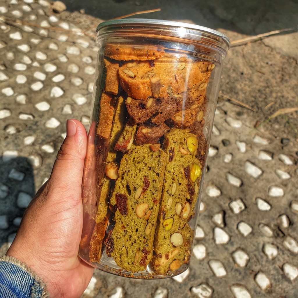 Bánh Biscotti (Vani/ Matcha / Socola) - Bánh Ăn Kiêng Hỗ Trợ Giảm Cân - Bánh Ngủ Cốc