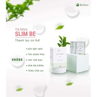Trà Giảm Cân Slimbe BeAlive Chính Hãng.Hộp 30gói