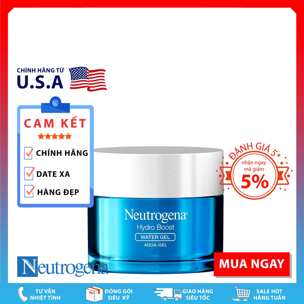 [Bảng EU] Kem Dưỡng Ẩm Neutrogena Hydro Boost - Water gel ( 50mL )