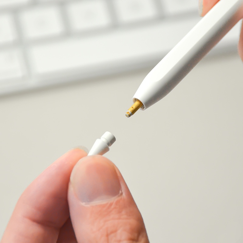 [Mã SKAMEL045 giảm 10% đơn 100K] Ngòi/Đầu Bút Thay Thế Dành Cho Apple Pencil 1, 2 - Apple Pencil Tips