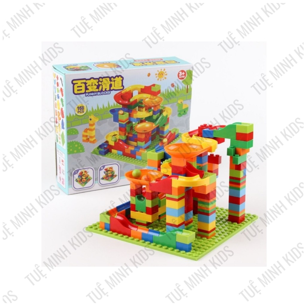 Đồ Chơi Ghép Hình Bộ Xếp Hình Thả Bi 168 Chi Tiết Cho Bé Phát Triển Trí Tuệ Tuệ Minh Kid's