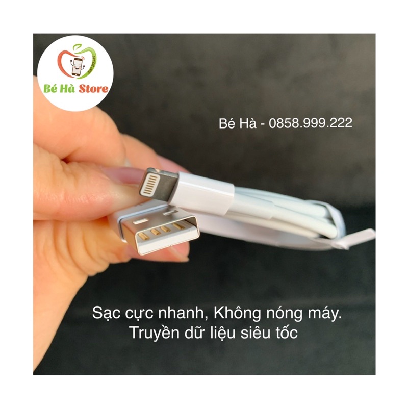 Cáp Sạc Theo Máy IP Xs /Xs Max |Zin 100% + New | Sạc rất nhanh | Bảo hành 12 Tháng