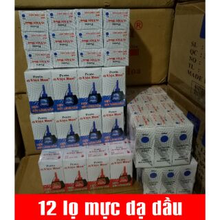 12 lọ mực dạ dầu,mực lông dầu
