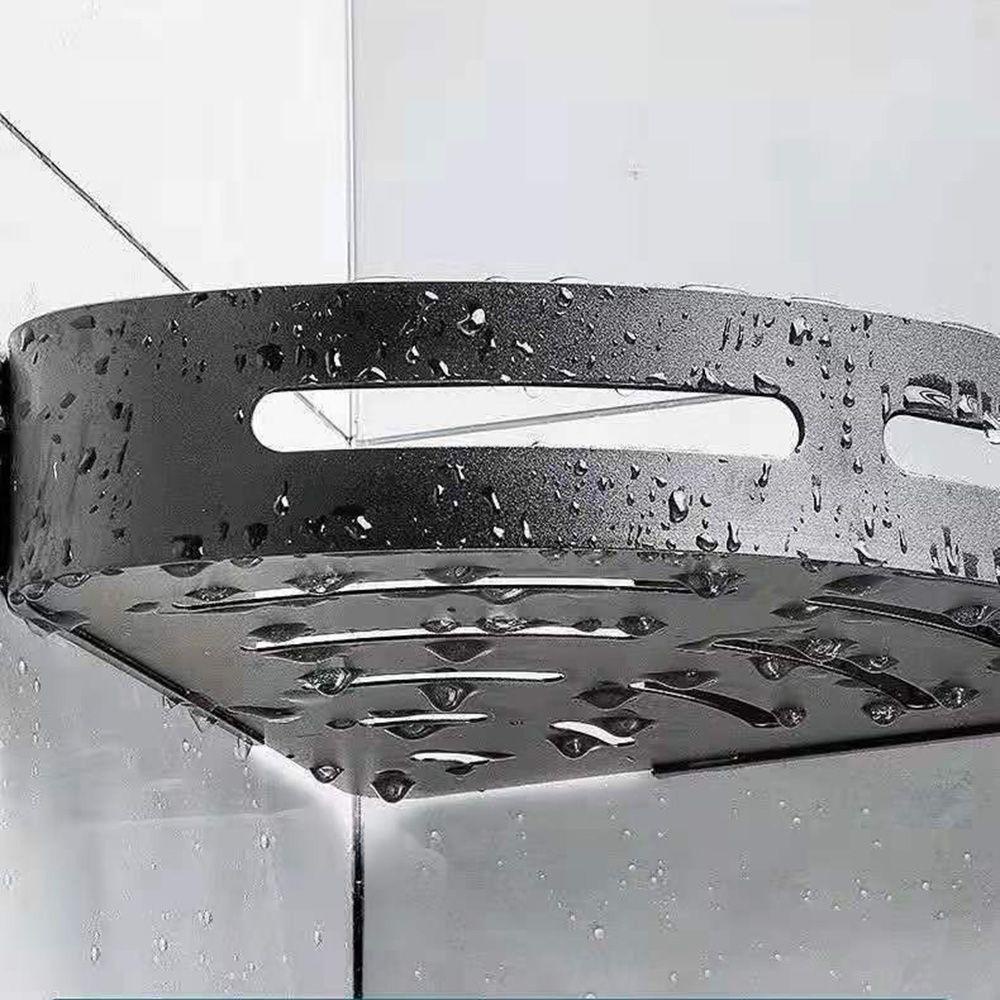 LONTIME Set 2 Kệ Đựng Đồ Hình Tam Giác Chống Trượt Có Thể Điều Chỉnh Độ Cao Tiện Lợi Dành Cho Nhà Tắm