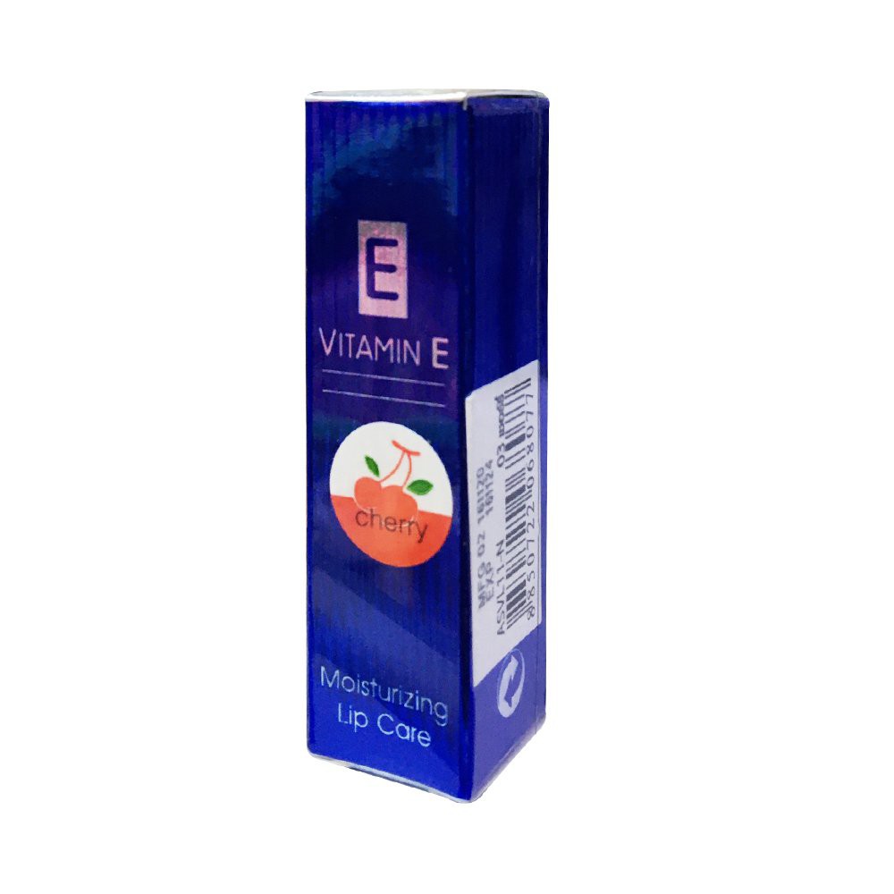 Son dưỡng môi cherry Vitamin E ARON Thái Lan 3 - chứa chất chống nắng SPF 15 - Moisturizing lip care